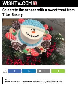 Celebrate the season with a sweet treat from Titus Bakery