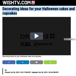 Decorating ideas for your Halloween cakes and cupcakes