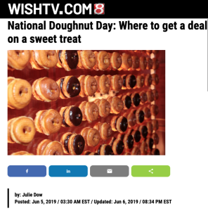 National Doughnut Day Where to get a deal on a sweet treat